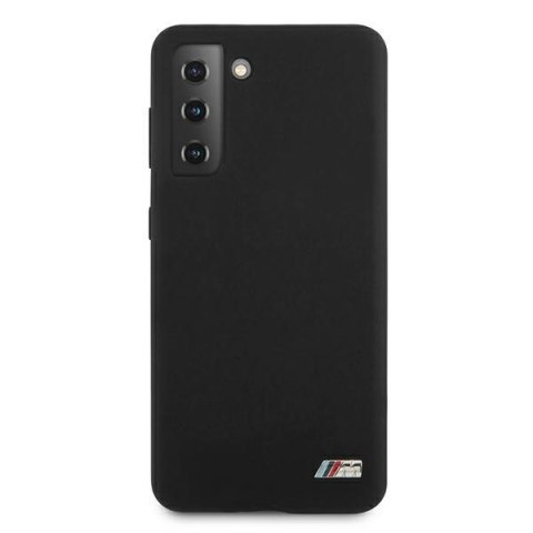 Etui BMW BMHCS21MMSILBK S21+ G996czarny/black Silicone M Collection