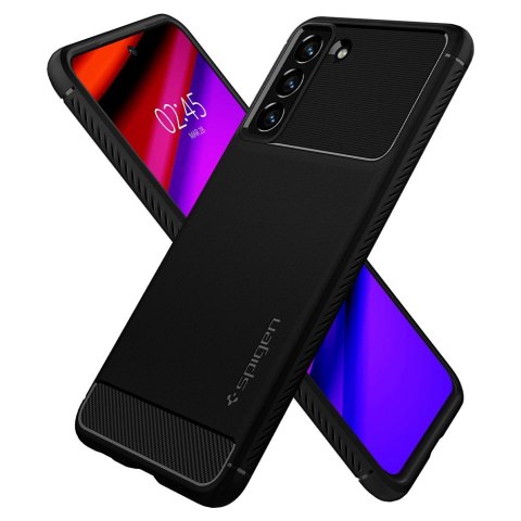 Etui Spigen Rugged Armor do Galaxy S21 FE - Matowe Czarne