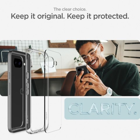 Spigen Ultra Hybrid Google Pixel 9a - przezroczysty