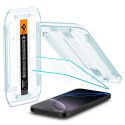 Szkło hartowane Spigen Glas.tR 'EZ Fit' 2-Pack iPhone 16 Pro / 17 / 17 Pro przezroczyste