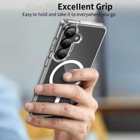 Etui Tech-Protect FlexAir Hybrid MagSafe do Galaxy S26 - Przezroczyste