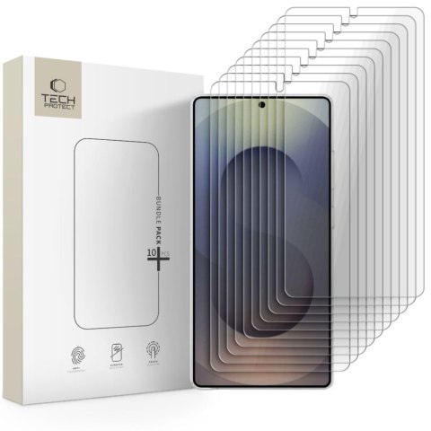 Szkło Hartowane Tech-Protect Bundle 10-Pack do Galaxy S26 Ultra - Przezroczyste