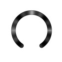 Tech-Protect MMP-210 Magnetic MagSafe ring 2-pack Czarno-kosmiczny pomarańcz