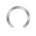 Tech-Protect MMP-210 Magnetic MagSafe ring 2-pack Głęboki niebieski i srebrny
