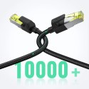 Kabel Ugreen NW150 80424 Ethernet RJ45 Cat 7 10Gbps 3m - czarny