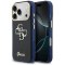 Etui Guess IML 4G Script Metal do i Phone 17 Pro Max niebieski