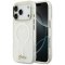 Etui Guess IML Shell Script Metal Mag Safe do i Phone 17 Pro Max biały