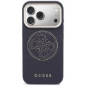 Etui Guess Perforated 4G Mag Safe do i Phone 17 Pro Max niebieski