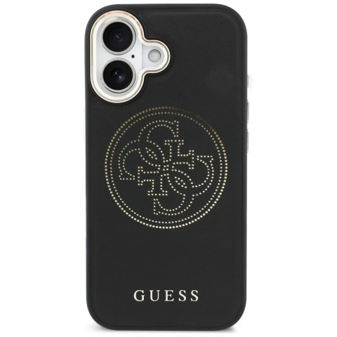 Etui Guess Perforated 4G Mag Safe do i Phone 17 czarny