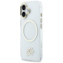 Etui Karl Lagerfeld IML KL Script Logo Mag Safe do i Phone 17 przezroczysty
