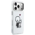 Etui Karl Lagerfeld Karl & Choupette Back Mag Safe do i Phone 17 Pro Max przezroczysty