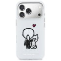 Etui Karl Lagerfeld Karl & Choupette Back Mag Safe do i Phone 17 Pro przezroczysty
