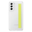 Etui Samsung EF-XG990CWEGWW S21 FE 5GG990 biały/white Slim Strap Cover
