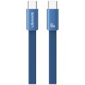 Kabel USAMS U96 60W USB-C do USB-C 1.2m niebieski