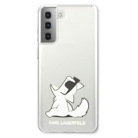 Karl Lagerfeld KLHCS21MCFNRC S21+ G996hardcase transparent Choupette Fun
