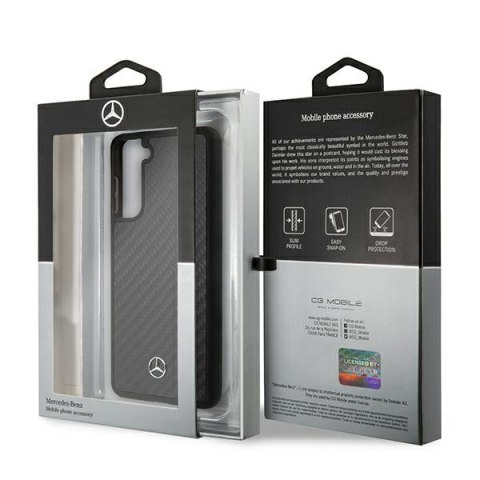 Mercedes MEHCS21MRCABK S21+ G996czarny/black carbon hardcase Dynamic Line
