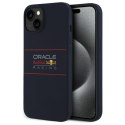 Red Bull RBHMP14S24SIHSRV i Phone 14 6.1" hardcase granatowy/navy Silicone Horizontal Logo Mag Safe