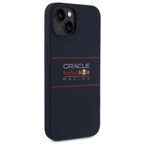 Red Bull RBHMP14S24SIHSRV i Phone 14 6.1" hardcase granatowy/navy Silicone Horizontal Logo Mag Safe