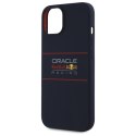 Red Bull RBHMP14S24SIHSRV i Phone 14 6.1" hardcase granatowy/navy Silicone Horizontal Logo Mag Safe