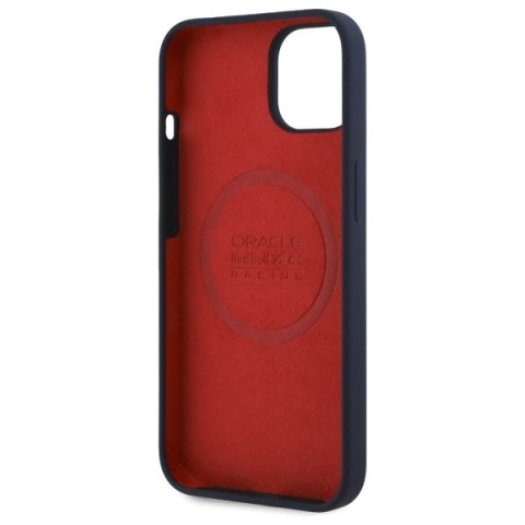 Red Bull RBHMP14S24SIHSRV i Phone 14 6.1" hardcase granatowy/navy Silicone Horizontal Logo Mag Safe