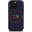 Red Bull RBHMP16X24SIILVR i Phone 16 Pro Max 6.9" hardcase granatowy/navy Silicone Red Ring Mag Safe