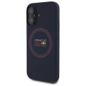 Red Bull RBHMP16M24SIILVR i Phone 16 Plus 6.7" hardcase granatowy/navy Silicone Red Ring Mag Safe