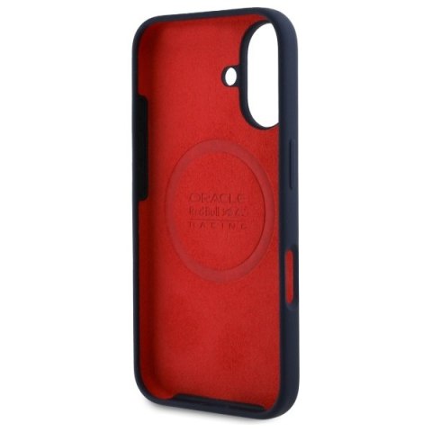 Red Bull RBHMP16S24SIHSRV i Phone 16 6.1" hardcase granatowy/navy Silicone Horizontal Logo Mag Safe