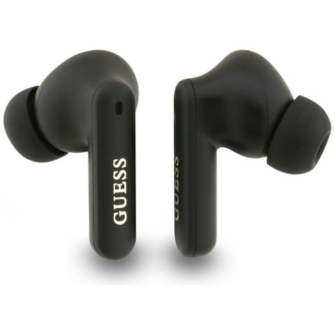Słuchawki TWS ENC Guess 4G Classic Metal Logo różowy
