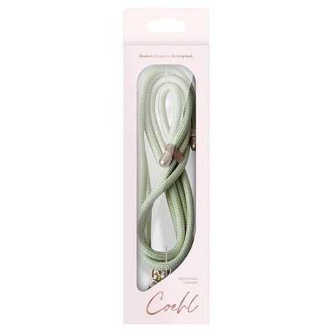 UNIQ Coehl Laurel uniwersalna smycz dotelefonu limonkowy/light lime