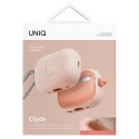 UNIQ etui Clyde Lock Case Air Pods Pro 2(2022/2023) pudrowo różowy-różowy/light pink-crepe pink