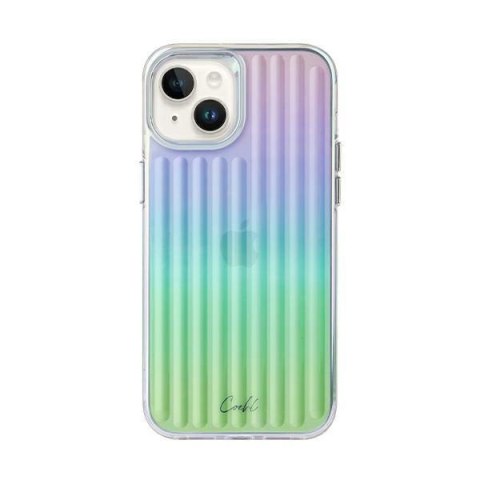 UNIQ etui Coehl Linear i Phone 14 / 15 /13 6,1" opalowy/iridescent