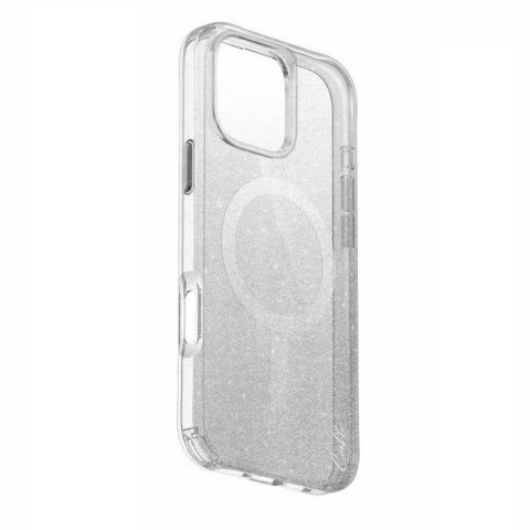 UNIQ etui Coehl Lumino i Phone 16 Pro 6.3" Magnetic Charging srebrny/sparkling silver