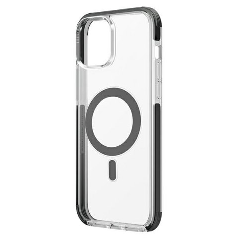 UNIQ etui Combat i Phone 14 Pro Max6,7" Magclick Charging czarny/concrete charcoal