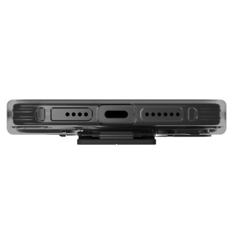 UNIQ etui Heldro Mount with Stand i Phone 15 Pro 6.1" dymny/vapour smoke