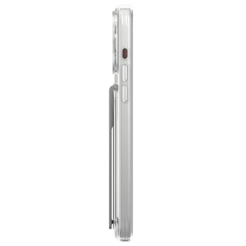 UNIQ etui Heldro Mount with Stand i Phone 15 Pro 6.1" przeźroczysty/lucent clear