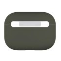 UNIQ etui Lino Air Pods Pro Silicone szary/grey moss