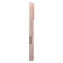 UNIQ etui Lino Hue i Phone 16 Pro 6.3"Magclick Charging różowy/blush pink