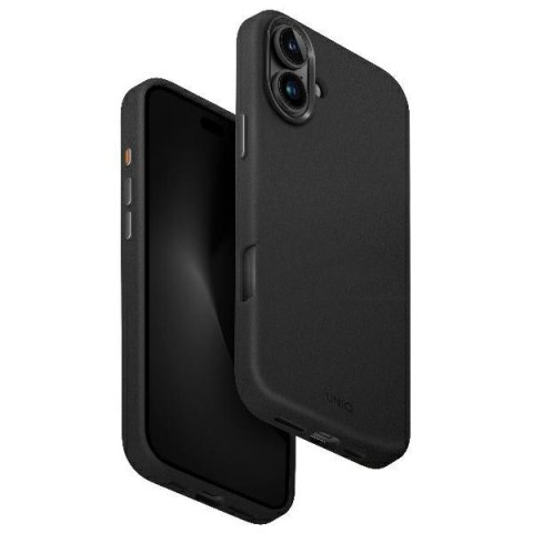 UNIQ etui Lyden i Phone 16 Plus 6.7" Magclick Charging czarny/dallas black