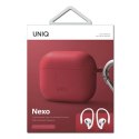 UNIQ etui Nexo Air Pods 3 gen + Ear Hooks Silicone czerwony/coral