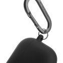 UNIQ etui Nexo Air Pods 4 / 5 + Ear Hooks Silicone czarny/black