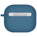 UNIQ etui Nexo Air Pods 4 / 5 + Ear Hooks Silicone niebieski/pacific blue