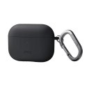 UNIQ etui Nexo Air Pods Pro 2 gen + Ear Hooks Silicone (2022/2023) szary/charcoal grey