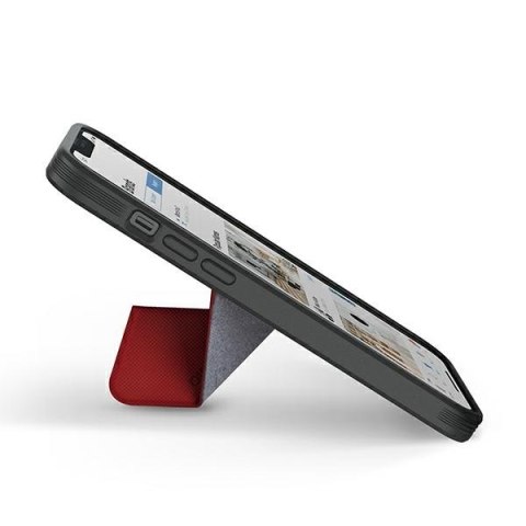 UNIQ etui Transforma i Phone 13 / 14 / 156,1" czerwony/coral red Mag Safe