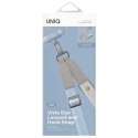 UNIQ Vista uniwersalna smycz do telefonu 2w1 niebiesko-beżowy/sky beige