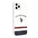 US Polo USHCN58PCSTRB i Phone 11 Pro biały/white Tricolor Pattern Collection