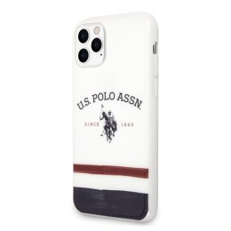 US Polo USHCN65PCSTRB i Phone 11 Pro Max biały/white Tricolor Pattern Collection