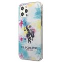 US Polo USHCP12LPCUSML i Phone 12 Pro Max 6,7" multicolor Tie & Dye Collection