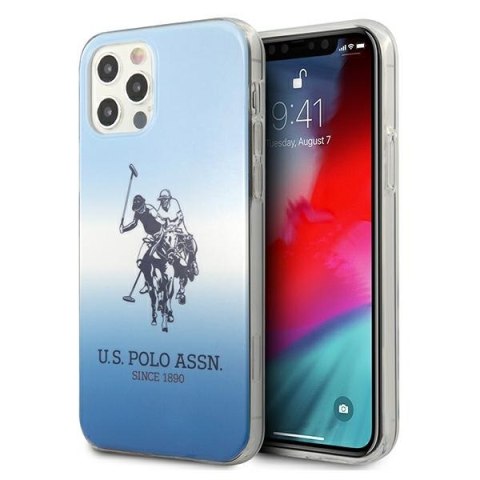 US Polo USHCP12MPCDGBL i Phone12/12 Pro 6,1" niebieski/blue Gradient Collection