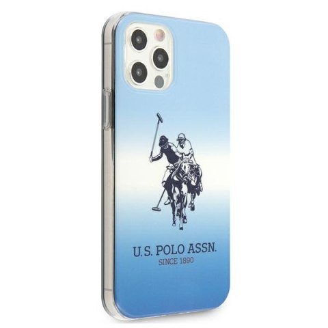 US Polo USHCP12MPCDGBL i Phone12/12 Pro 6,1" niebieski/blue Gradient Collection