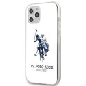 US Polo USHCP12MTPUHRWH i Phone12/12 Pro 6,1" biały/white Shiny Big Logo